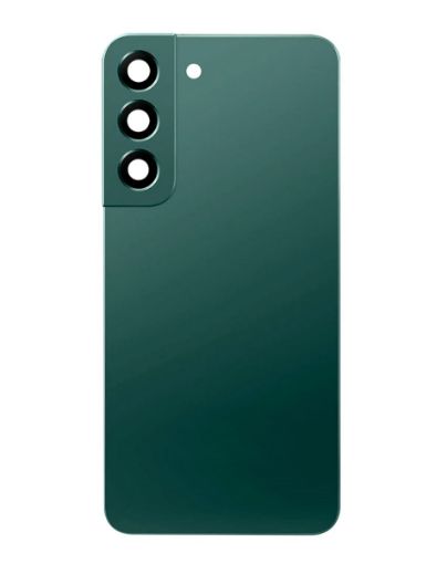 Picture of Back Glass with Camera Lens and Adhesive for Galaxy S22 (NO LOGO) (GREEN)