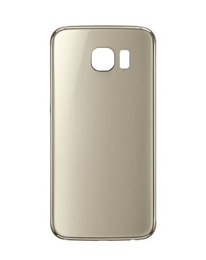 Picture of Back Glass with Camera Lens and Adhesive for Galaxy S6 (NO LOGO) (GOLD)