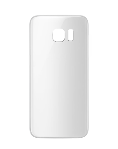Picture of Back Glass with Camera Lens and Adhesive for Galaxy S7 Edge (NO LOGO) (WHITE)