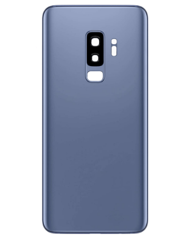 Picture of Back Glass with Camera Lens and Adhesive for Galaxy S9+ (NO LOGO) (CORAL BLUE)
