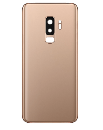 Picture of Back Glass with Camera Lens and Adhesive for Galaxy S9+ (NO LOGO) (SUNRISE GOLD)