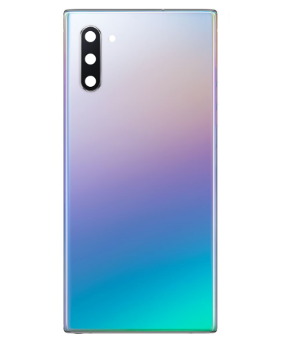 Picture of Back Glass with Camera Lens for Galaxy Note 10 (US / International) (Service Pack) (Aura Glow)