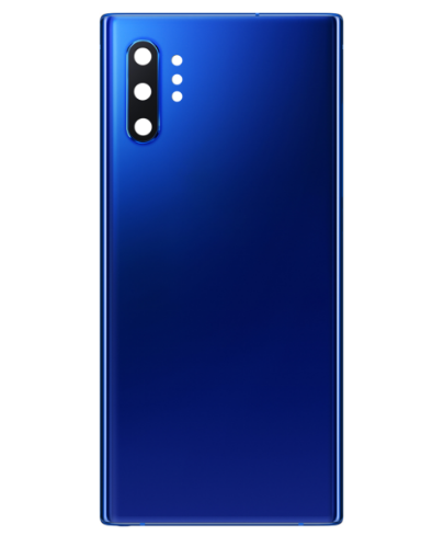 Picture of Back Glass with Camera Lens for Galaxy Note 10 Plus (US / International) (Service Pack) (Aura Blue)