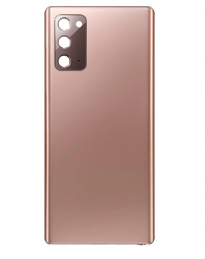 Picture of Back Glass with Camera Lens for Galaxy Note 20 (US / International) (Service Pack) (Mystic Bronze)