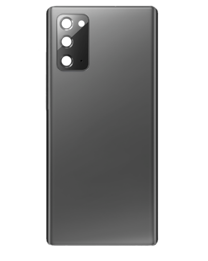 Picture of Back Glass with Camera Lens for Galaxy Note 20 (US / International) (Service Pack) (Mystic Gray)