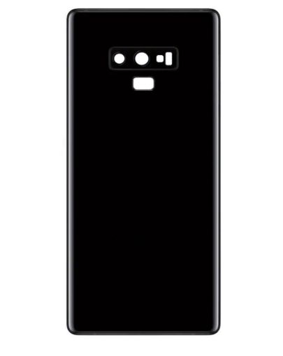 Picture of Back Glass with Camera Lens for Galaxy Note 9 (US / International) (MIDNIGHT BLACK) (Service Pack)