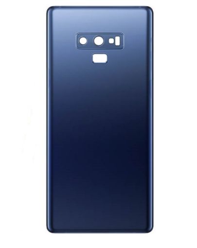 Picture of Back Glass with Camera Lens for Galaxy Note 9 (US / International) (OCEAN BLUE) (Service Pack)