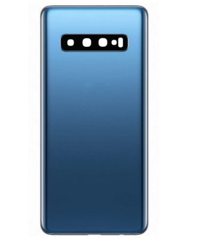 Picture of Back Glass with Camera Lens for Galaxy S10 (US / International) (Service Pack) (Prism Blue)