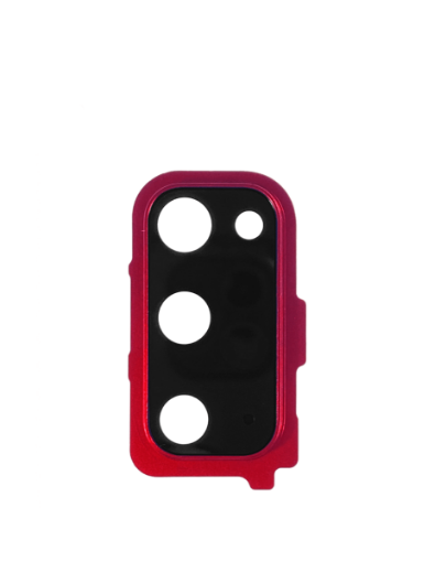 Picture of Back Camera Lens with Bracket for Galaxy S20 (AURO RED)