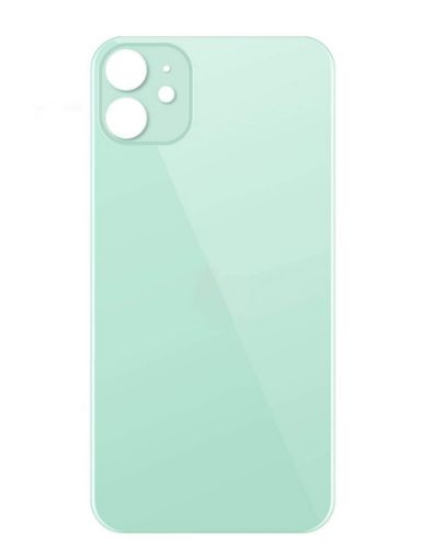 Picture of Back Glass with Bigger Camera Hole for iPhone 11 (NO LOGO) (GREEN)