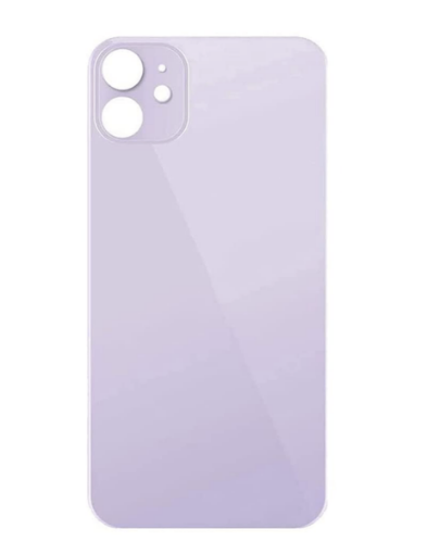 Picture of Back Glass with Bigger Camera Hole for iPhone 11 (NO LOGO) (PURPLE)