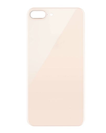 Picture of Back Glass with Bigger Camera Hole for iPhone 8 Plus (NO LOGO) (GOLD)
