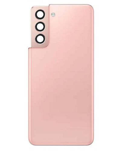 Picture of Back Glass with Camera Lens for Galaxy S21 (US / International) (Service Pack) (Phantom Pink)