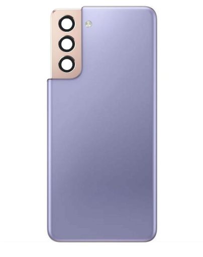 Picture of Back Glass with Camera Lens for Galaxy S21 (US / International) (Service Pack) (Phantom Violet)