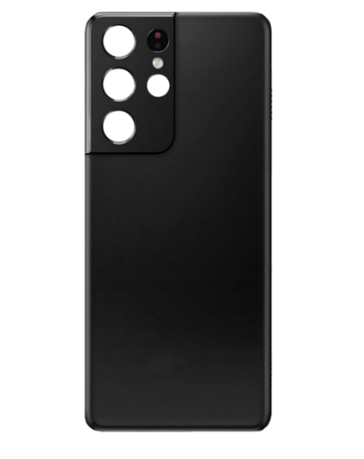Picture of Back Glass with Camera Lens for Galaxy S21 Ultra (US / International) (Service Pack) (Phantom Black)