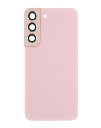 Picture of Back Glass with Camera Lens for Galaxy S22 (Service Pack) (Pink Gold)