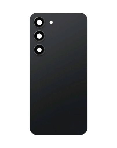 Picture of Back Glass with Camera Lens for Galaxy S23 (PHANTOM BLACK) (OEM Pull)