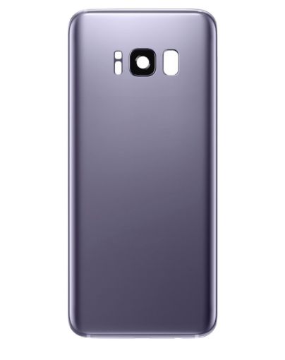 Picture of Back Glass with Camera Lens for Galaxy S8 (US / International) (Service Pack) (Violet Gray)