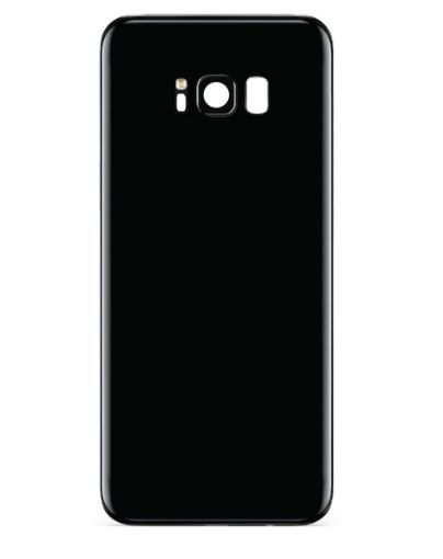 Picture of Back Glass with Camera Lens for Galaxy S8 Plus (US / International) (Midnight Black) (Service Pack)