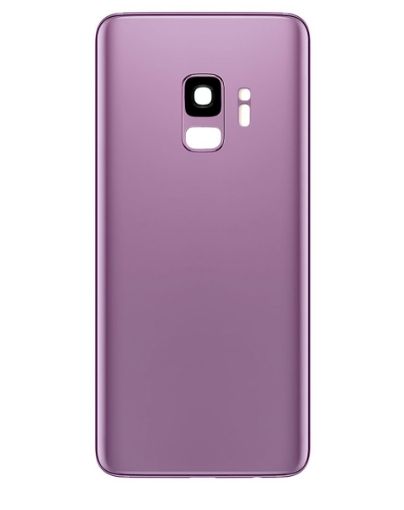 Picture of Back Glass with Camera Lens for Galaxy S9 (US / International) (Service Pack) (Lilac Purple)