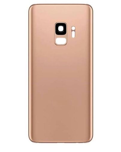 Picture of Back Glass with Camera Lens for Galaxy S9 (US / International) (Sunrise Gold) (Service Pack)