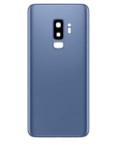 Picture of Back Glass with Camera Lens for Galaxy S9 Plus (US / International) (Service Pack) (Coral Blue)