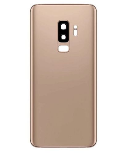 Picture of Back Glass with Camera Lens for Galaxy S9 Plus (US / International) (SUNRISE GOLD) (Service Pack)