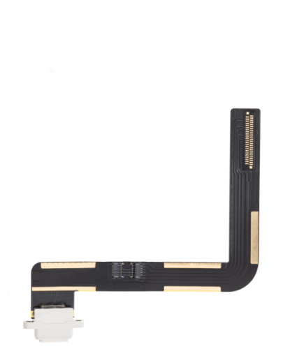 Picture of Charging Port Flex Cable for iPad 6 (2018) / iPad 5 (2017) / Air 1 (Soldering Required) (WHITE) (Premium)