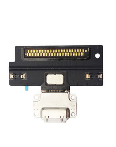 Picture of Charging Port Flex Cable for iPad Pro 10.5 (Soldering Required) (WHITE) (Aftermarket)