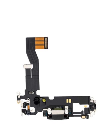 Picture of Charging Port Flex Cable for iPhone 12 Pro / 12 (GRAPHITE) (OEM PULL)