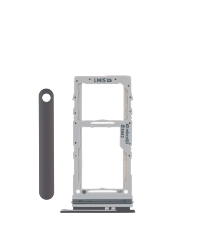 Picture of Dual Sim Card Tray for Galaxy S20 Ultra / S20 Plus / S24 (COSMIC GRAY)