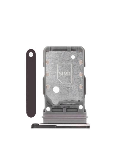 Picture of Dual Sim Card Tray for Galaxy S21 Ultra / S21 Plus / S21 (PHANTOM BROWN)