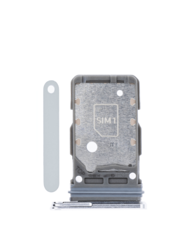 Picture of Dual Sim Card Tray for Galaxy S21 Ultra / S21 Plus / S21 (SILVER)