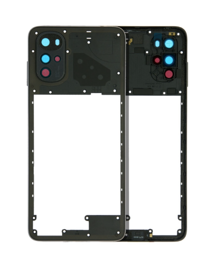 Picture of Middle Frame Housing for Motorola a G22 - COSMIC BLACK