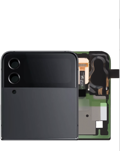 Picture of Outer OLED Assembly without Frame for Galaxy Z Flip 4 F721 (BLACK) (Service Pack)