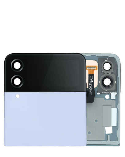 Picture of Outer OLED Assembly without Frame for Galaxy Z Flip 4 F721 (BLUE) (Service Pack)