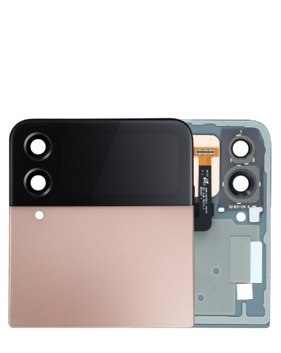 Picture of Outer OLED Assembly without Frame for Galaxy Z Flip 4 F721 (PINK GOLD) (Service Pack)