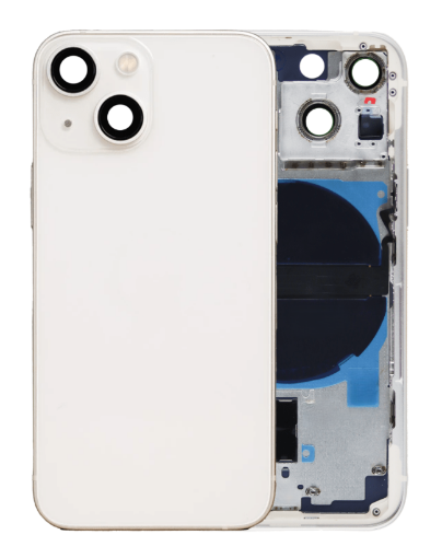 Picture of Back Housing Frame with Small Components Pre-Installed for iPhone 13 Mini - STARLIGHT