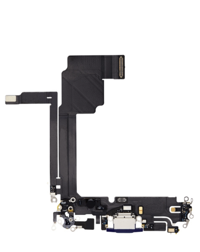Picture of Charging Port Flex Cable for iPhone 15 Pro Max - BLUE TITANIUM