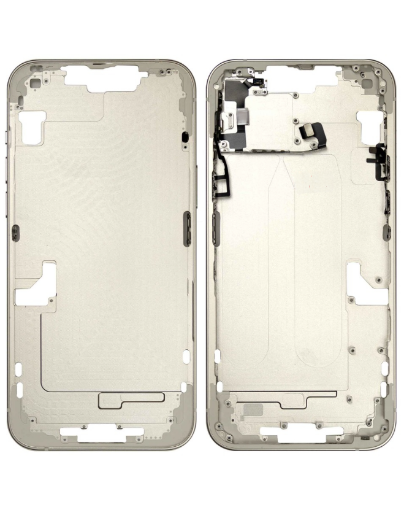 Picture of Middle Frame with Small Parts for iPhone 14 Plus - STARLIGHT - US Version