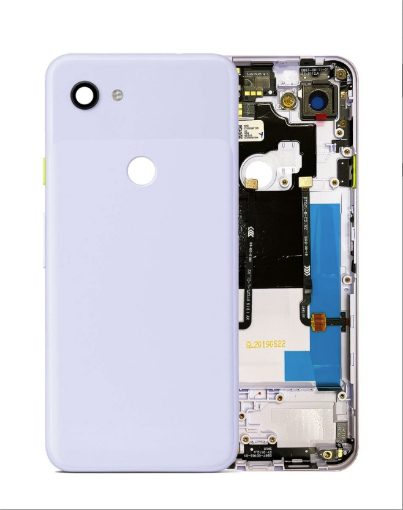Picture of Housing Frame With Small Components Pre-Installed for Google Pixel 3A XL - PURPLE-ISH