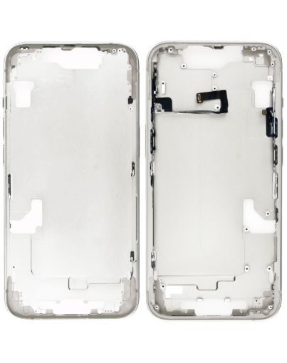 Picture of Middle Frame with Small Parts for iPhone 14 - STARLIGHT - International Version