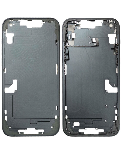 Picture of Middle Frame with Small Parts iPhone 14 Plus - BLACK - US Version