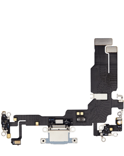 Picture of Charging Port Flex Cable for iPhone 15 - BLUE - Aftermarket