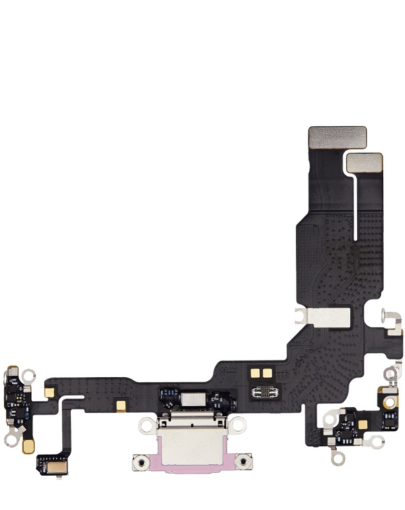 Picture of Charging Port Flex Cable for iPhone 15 - PINK - Aftermarket