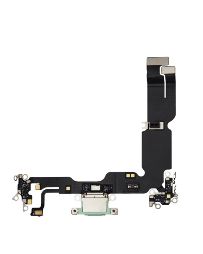 Picture of Charging Port Flex Cable for iPhone 15 Plus - GREEN - Aftermarket