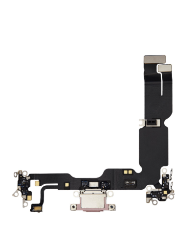 Picture of Charging Port Flex Cable for iPhone 15 Plus - PINK - Aftermarket