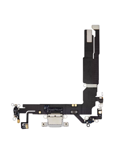 Picture of Charging Port Flex Cable for iPhone 16 - WHITE