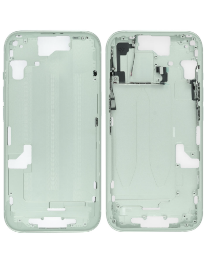 Picture of Middle Frame with Small Parts for iPhone 15 - GREEN - International Version