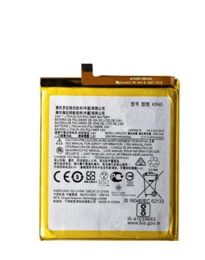 Picture of Replacement Battery for Motorola Moto One Vision / XT2013-1 / One Action / XT2013 - KR40